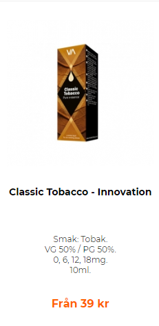 classic tobacco vape juice